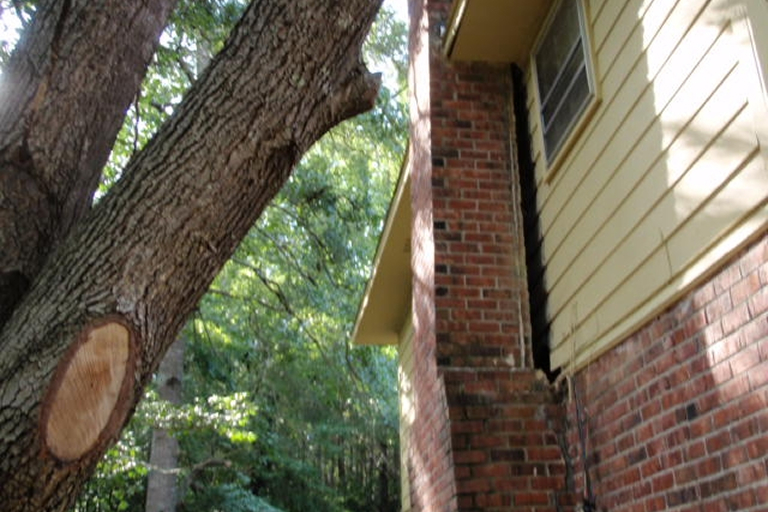 Chimney Leaning or Pulling Away